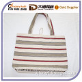 Striped Recyclable Shopping Cotton Bag